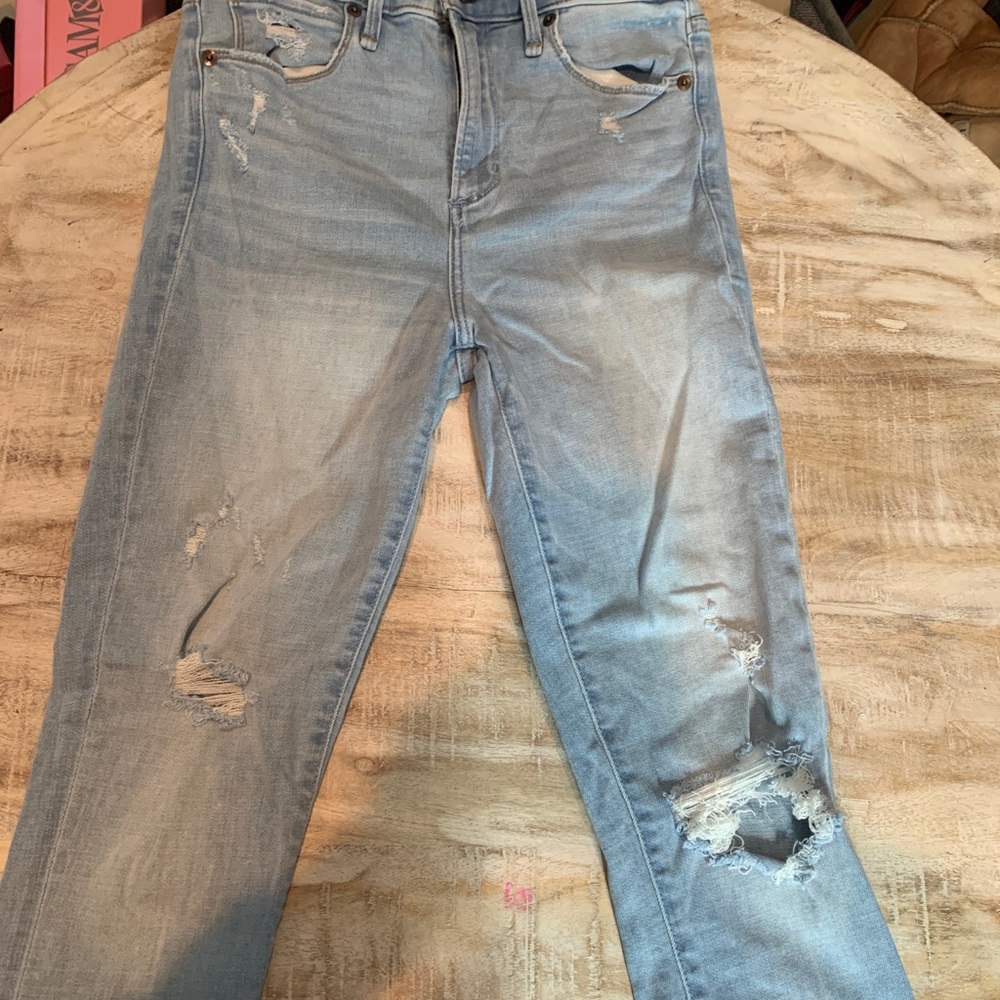 EUC, Abercrombie distressed, light wash, 27